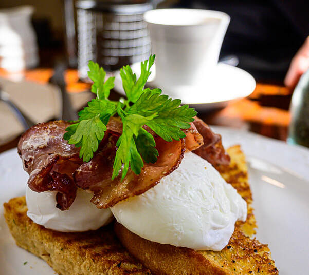 Elevation Cafe Motueka - Bacon & eggs